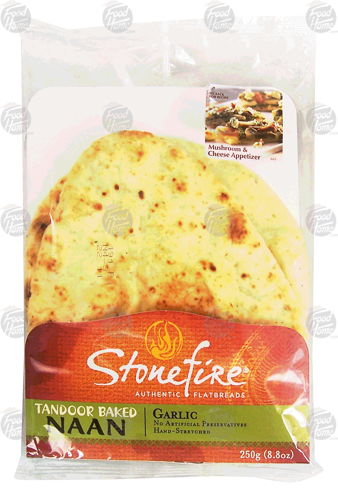 Stonefire  garlic flatbread, hand-strecthed Full-Size Picture